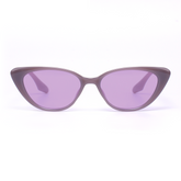 Óculos de sol roxos Zuleide Cat Eye